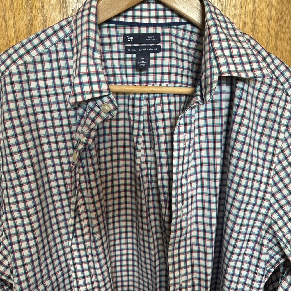 Gap - Tricolored Button Down - image 3
